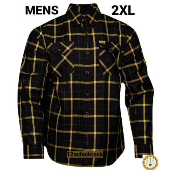 DIXXON Flannel MESSENGER Flannel Shirt - Men's 2XL - Picture 1 of 10